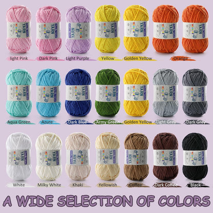 Chenille Yarn for Crocheting - Soft Blanket Yarn - 50g/1.76oz, 60m/65yard (Yellow)