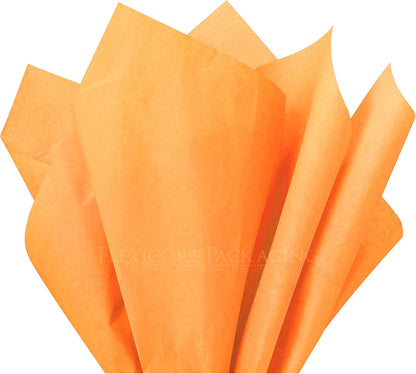 Gift Wrap Tissue Paper|15"x20"|100 Count (Peach Orange, 100 Sheets)