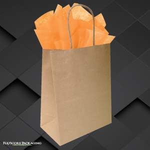 Gift Wrap Tissue Paper|15"x20"|100 Count (Peach Orange, 100 Sheets)