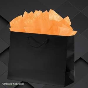 Gift Wrap Tissue Paper|15"x20"|100 Count (Peach Orange, 100 Sheets)