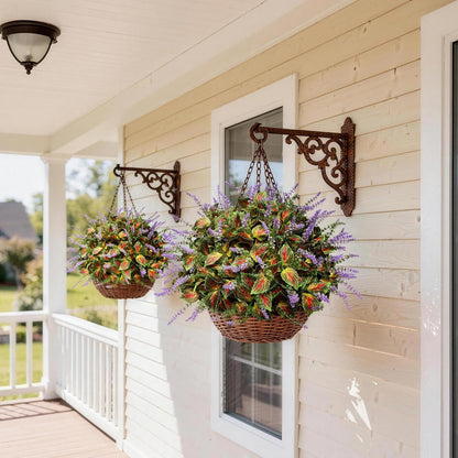 12 Bundles Artificial Coleus Flowers | UV Resistant No Fade Silk Faux Plants | Spring Summer Outdoor Fake Greenery for Garden Patio Planters Front Porch Pathway Decor (Yellow)