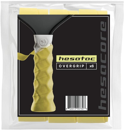Hesatac Overgrip Tape – for Pickleball, Padel & Tennis – Made for Grips – Sweat Absorbing, Soft, Anti-Slip, Stretchable Overgrip