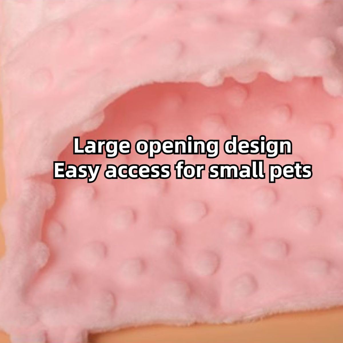 Hamster Sleeping Bag with Hooks Small Animals Sleep Pouch Bad Small Pet Hanging Hammock Warm Soft Hideout for Sugarglider Hamster Rat Squirrels (Yellow)