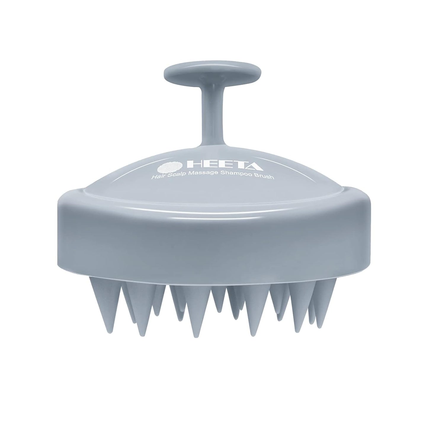 Scalp Massager with Soft Silicone Bristles - Promotes Hair Growth, Exfoliates Scalp, Removes Dandruff, and Enhances Shampoo Cleansing, Yellow