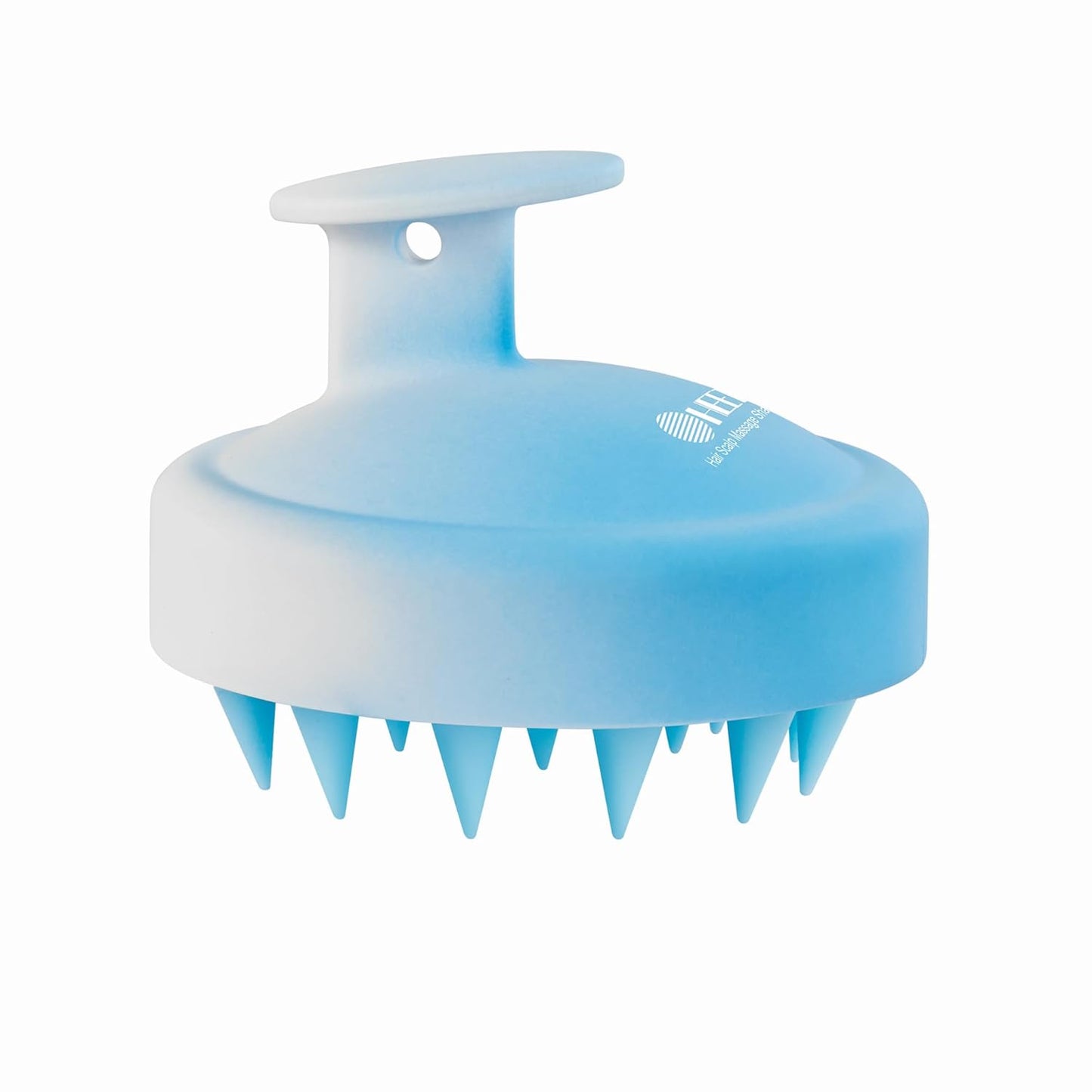 Scalp Massager with Soft Silicone Bristles - Promotes Hair Growth, Exfoliates Scalp, Removes Dandruff, and Enhances Shampoo Cleansing, Yellow