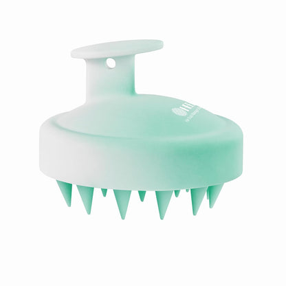 Scalp Massager with Soft Silicone Bristles - Promotes Hair Growth, Exfoliates Scalp, Removes Dandruff, and Enhances Shampoo Cleansing, Yellow
