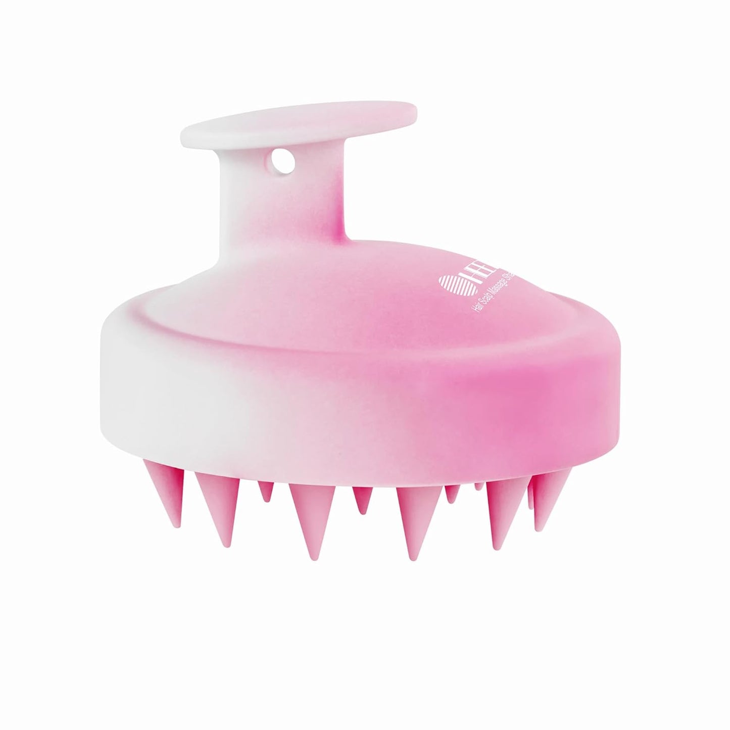 Scalp Massager with Soft Silicone Bristles - Promotes Hair Growth, Exfoliates Scalp, Removes Dandruff, and Enhances Shampoo Cleansing, Yellow