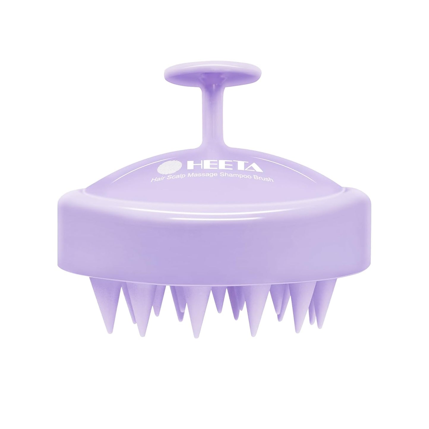 Scalp Massager with Soft Silicone Bristles - Promotes Hair Growth, Exfoliates Scalp, Removes Dandruff, and Enhances Shampoo Cleansing, Yellow