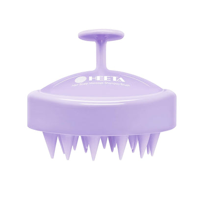 Scalp Massager with Soft Silicone Bristles - Promotes Hair Growth, Exfoliates Scalp, Removes Dandruff, and Enhances Shampoo Cleansing, Yellow