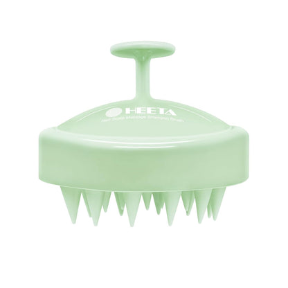 Scalp Massager with Soft Silicone Bristles - Promotes Hair Growth, Exfoliates Scalp, Removes Dandruff, and Enhances Shampoo Cleansing, Yellow