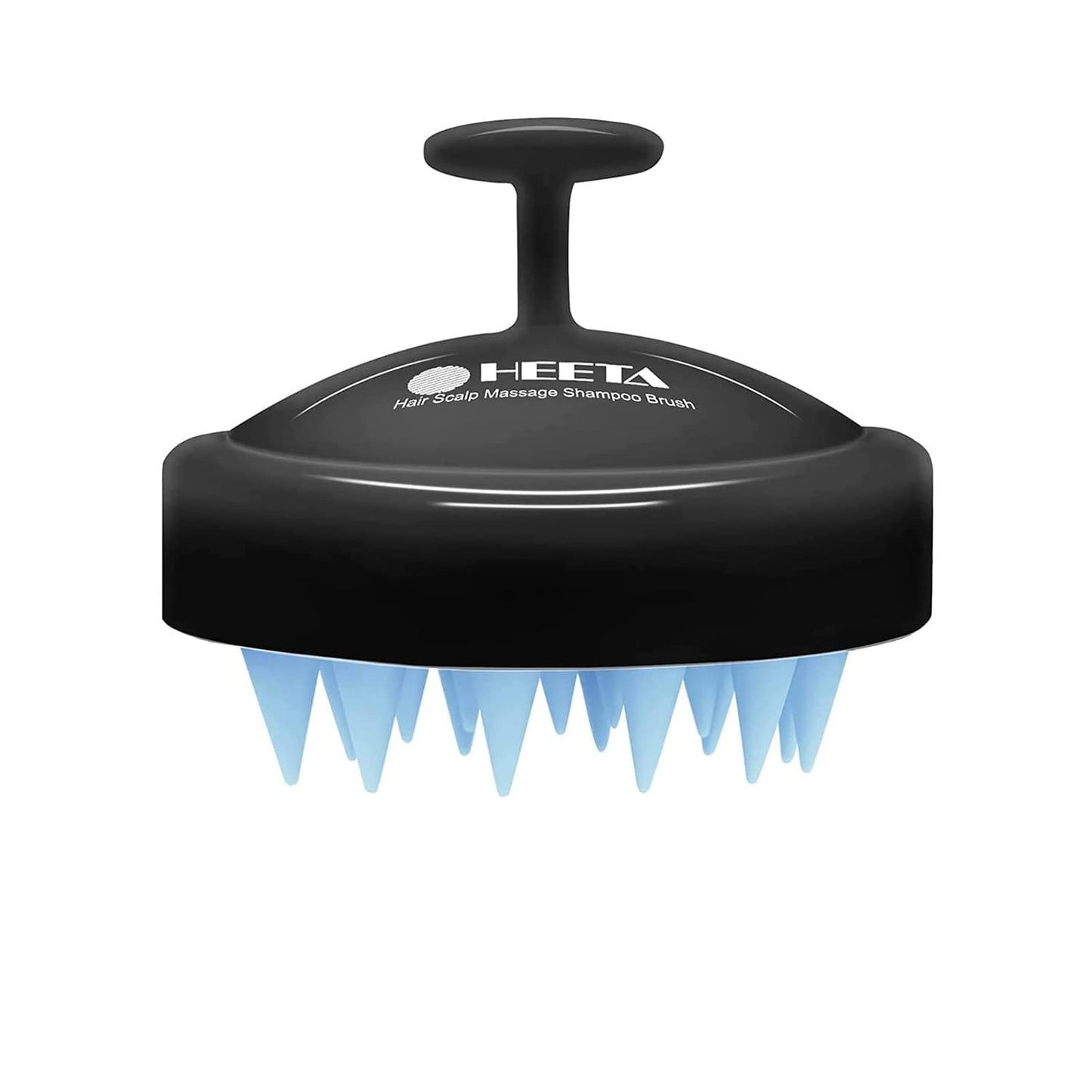 Scalp Massager with Soft Silicone Bristles - Promotes Hair Growth, Exfoliates Scalp, Removes Dandruff, and Enhances Shampoo Cleansing, Yellow