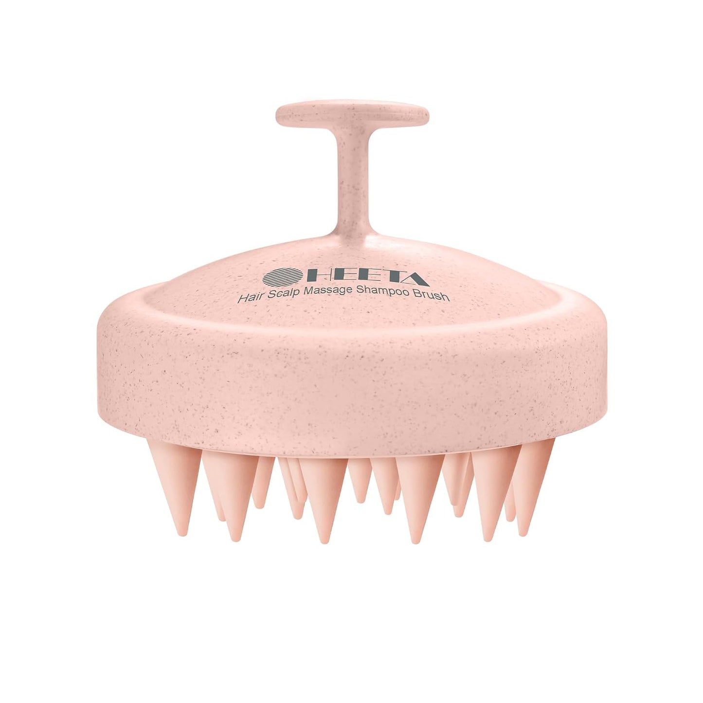 Scalp Massager with Soft Silicone Bristles - Promotes Hair Growth, Exfoliates Scalp, Removes Dandruff, and Enhances Shampoo Cleansing, Yellow