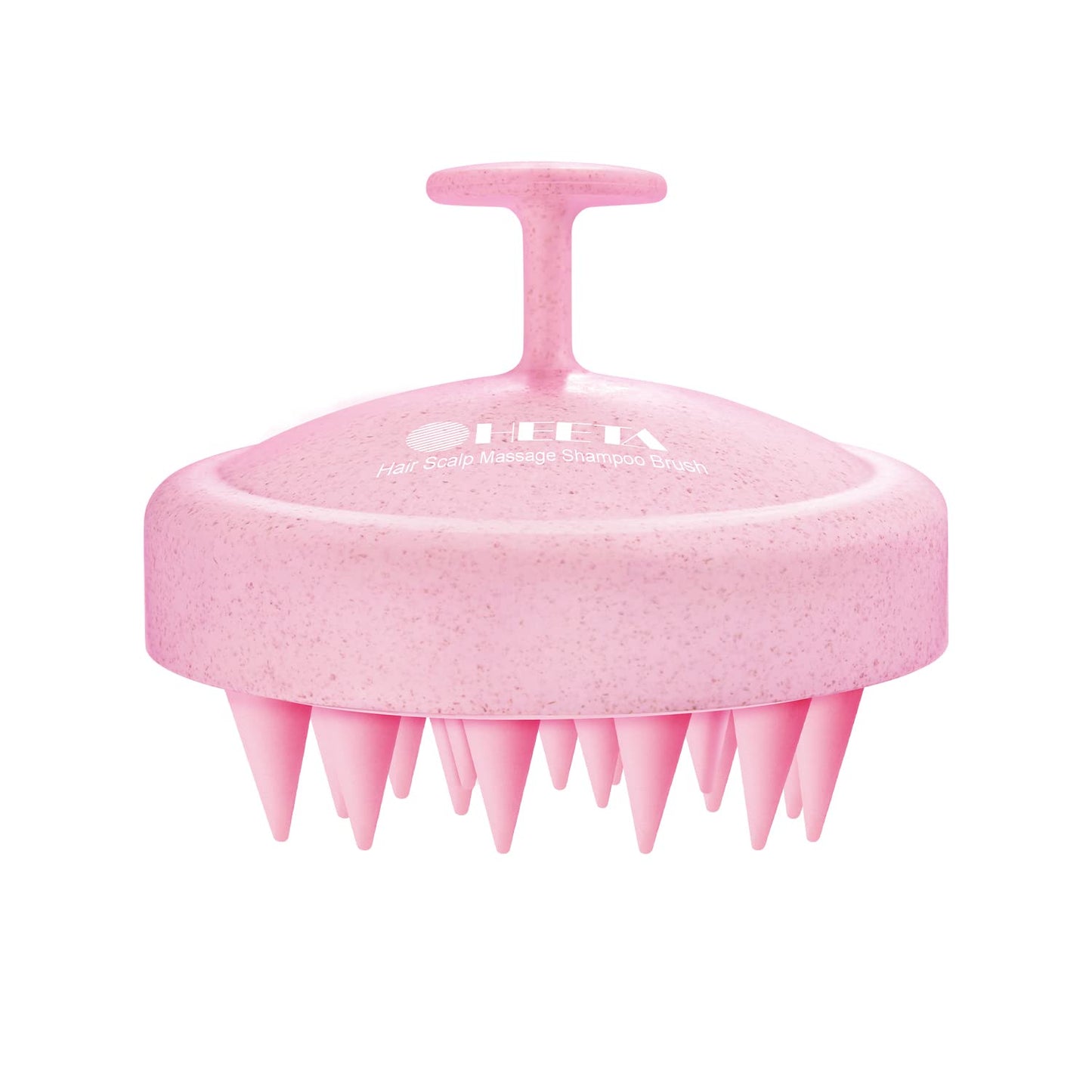 Scalp Massager with Soft Silicone Bristles - Promotes Hair Growth, Exfoliates Scalp, Removes Dandruff, and Enhances Shampoo Cleansing, Yellow