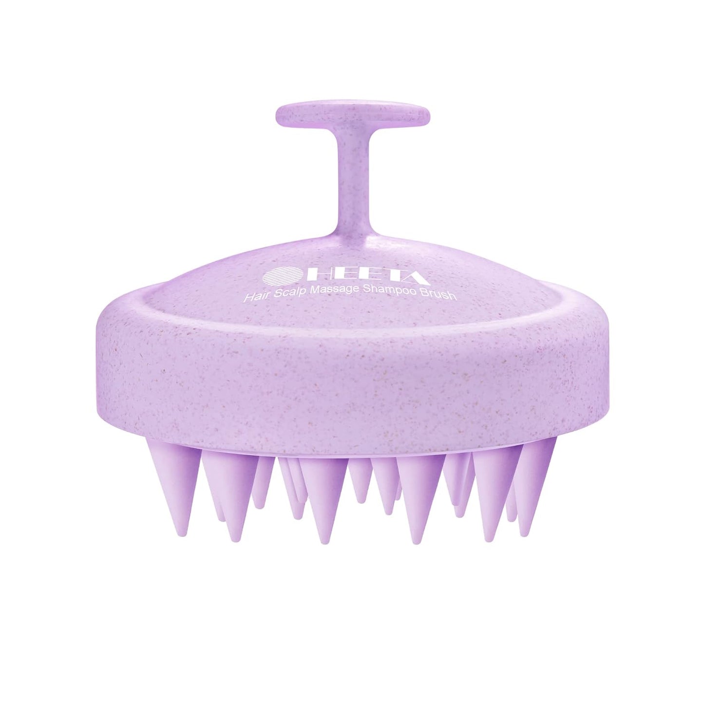 Scalp Massager with Soft Silicone Bristles - Promotes Hair Growth, Exfoliates Scalp, Removes Dandruff, and Enhances Shampoo Cleansing, Yellow