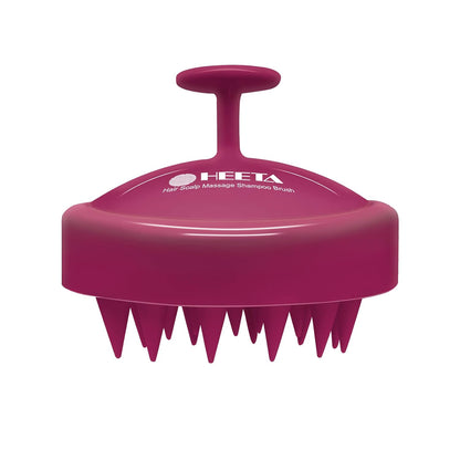 Scalp Massager with Soft Silicone Bristles - Promotes Hair Growth, Exfoliates Scalp, Removes Dandruff, and Enhances Shampoo Cleansing, Yellow