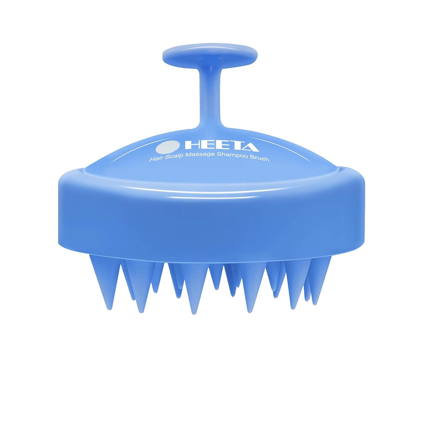 Scalp Massager with Soft Silicone Bristles - Promotes Hair Growth, Exfoliates Scalp, Removes Dandruff, and Enhances Shampoo Cleansing, Yellow