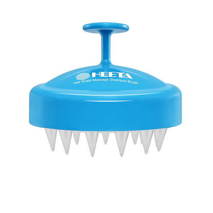 Scalp Massager with Soft Silicone Bristles - Promotes Hair Growth, Exfoliates Scalp, Removes Dandruff, and Enhances Shampoo Cleansing, Yellow