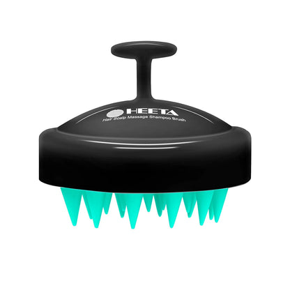 Scalp Massager with Soft Silicone Bristles - Promotes Hair Growth, Exfoliates Scalp, Removes Dandruff, and Enhances Shampoo Cleansing, Yellow