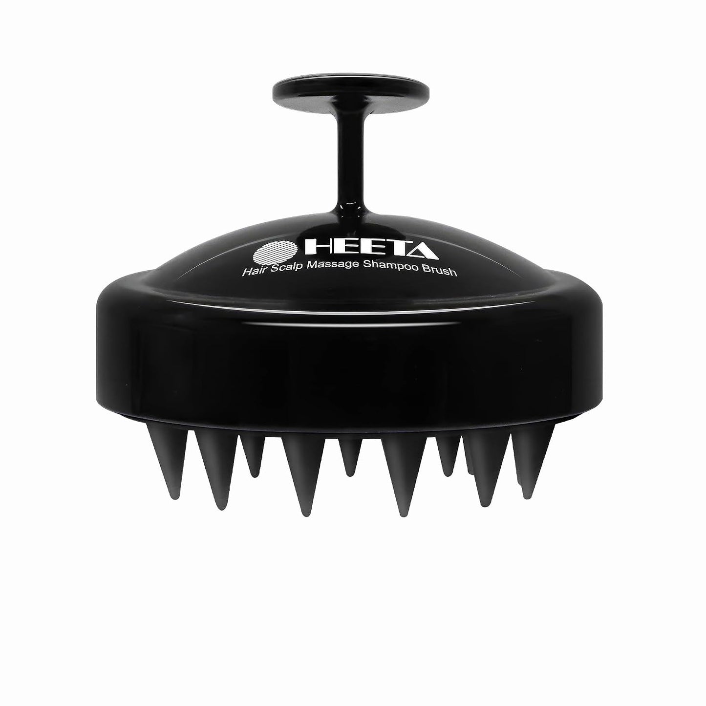Scalp Massager with Soft Silicone Bristles - Promotes Hair Growth, Exfoliates Scalp, Removes Dandruff, and Enhances Shampoo Cleansing, Yellow