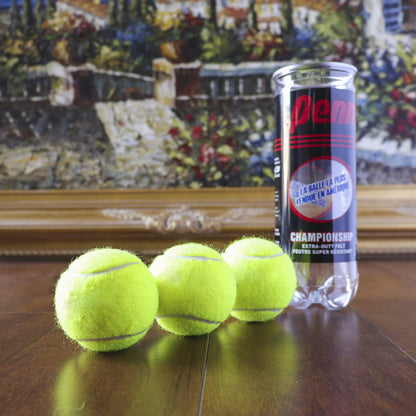 High Altitude Tennis Balls Championship – 6 Pack 18 Balls Yellow - USTA & ITF Approved - Official Ball of The United States Tennis Association Leagues - Natural Rubber for consistent Play