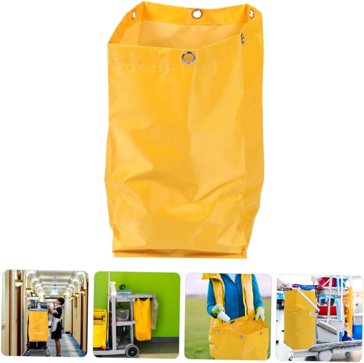 2pcs Janitorial Bags for Housekeeping Cart Cleaning Caddy Contractor Bags for Car