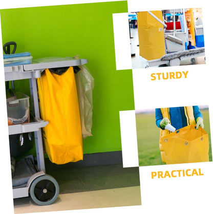 2pcs Janitorial Bags for Housekeeping Cart Cleaning Caddy Contractor Bags for Car