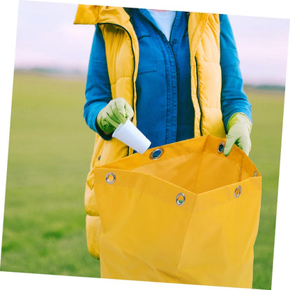 2pcs Janitorial Bags for Housekeeping Cart Cleaning Caddy Contractor Bags for Car
