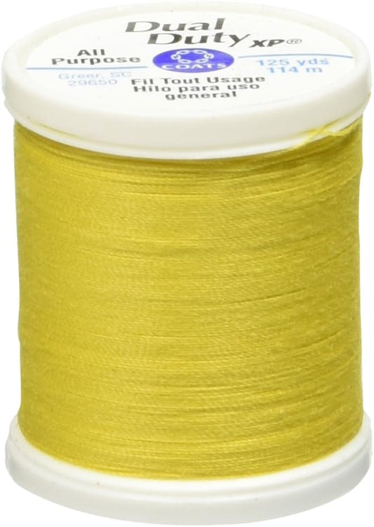 S900-9272 Dual Duty XP General Purpose Thread, 125-Yard, Bright Sun Yellow