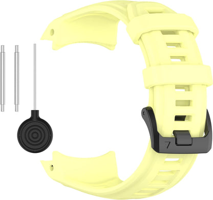 Fit for Garmin instinct 3 45mm 50mm Watch Band Women Men, Soft Silicone Replacement Bands Straps Wristbands Bracelet Fit for Garmin instinct 3 Smartwatch