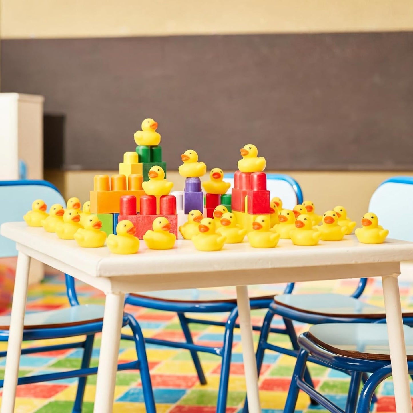24 Pcs Duck Stress Ball for Adults Yellow Duck Fidget Ball | Cute Duck Party Favors for Birthday Gifts, Office Stress Relief, Christmas Stocking Stuffer Gift Adhd Autism Anxiety