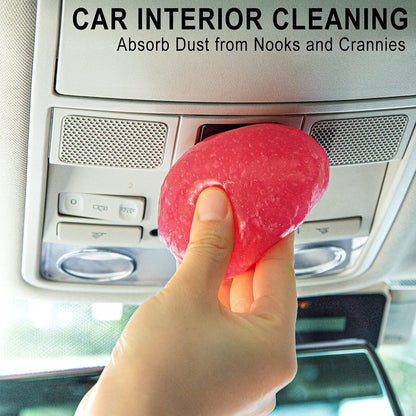 Car Cleaning Gel Detailing Putty Car Putty Auto Detailing Tools Car Interior Cleaner Cleaning Slime Car Accessories Keyboard Cleaner Rose/NT WT: 5.6 oz (160 gr) | Car Interior Cleaner Detailing Kit Car Cleaning Supplies Slime Keyboard Cleaner Dust