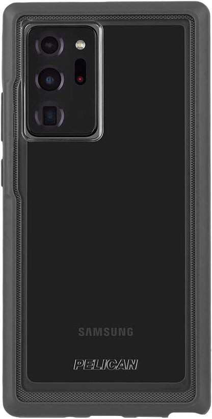 Voyager Series - Samsung Galaxy Note 20 Ultra Case [Wireless Charging Compatible] [Anti-Yellow] Heavy Duty Phone Case with Belt Clip Holster Kickstand [18FT MIL-Grade Drop Protection] - Clear