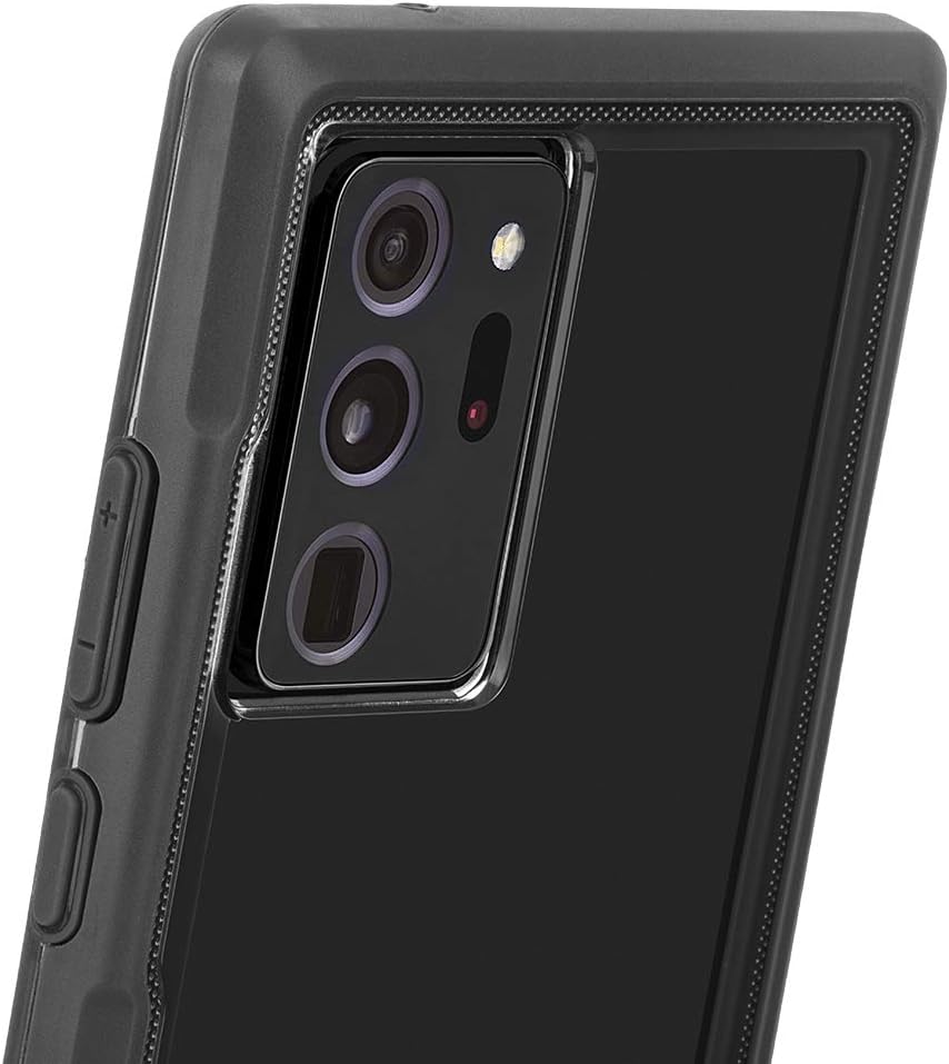 Voyager Series - Samsung Galaxy Note 20 Ultra Case [Wireless Charging Compatible] [Anti-Yellow] Heavy Duty Phone Case with Belt Clip Holster Kickstand [18FT MIL-Grade Drop Protection] - Clear