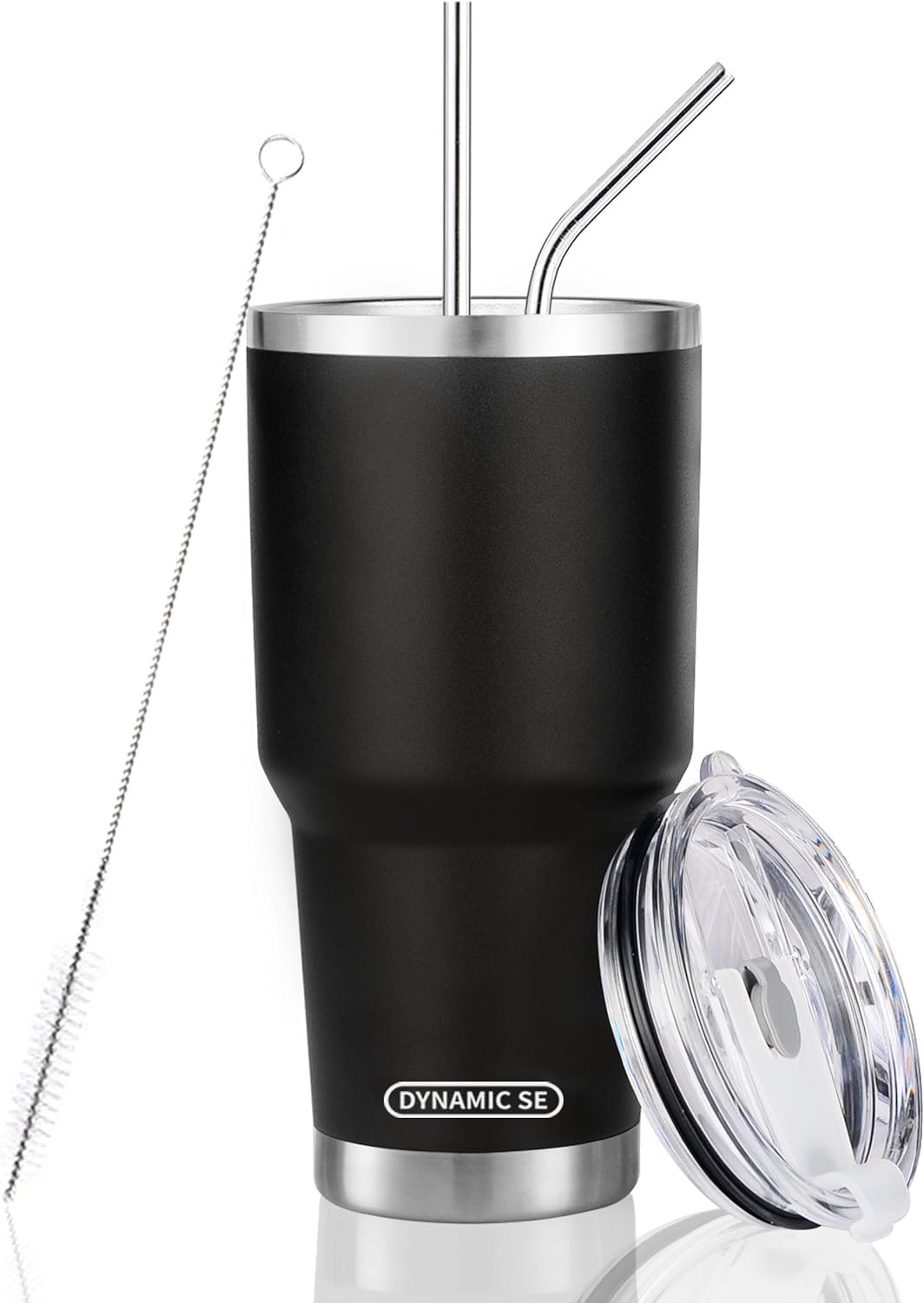 D·S 30oz Yellow Tumbler Double Wall Vacuum Insulated Travel Coffee Mug | Double Wall Vacuum Suit Cold and Hot Drink Fits in standard car cup holders With Splash-Proof Lid