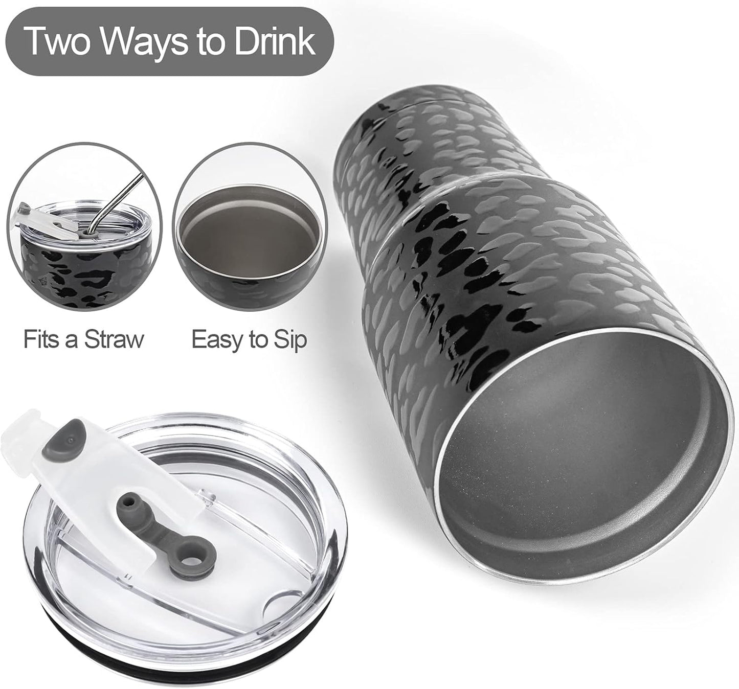 D·S 30oz Yellow Tumbler Double Wall Vacuum Insulated Travel Coffee Mug | Double Wall Vacuum Suit Cold and Hot Drink Fits in standard car cup holders With Splash-Proof Lid