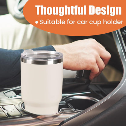 D·S 30oz Yellow Tumbler Double Wall Vacuum Insulated Travel Coffee Mug | Double Wall Vacuum Suit Cold and Hot Drink Fits in standard car cup holders With Splash-Proof Lid