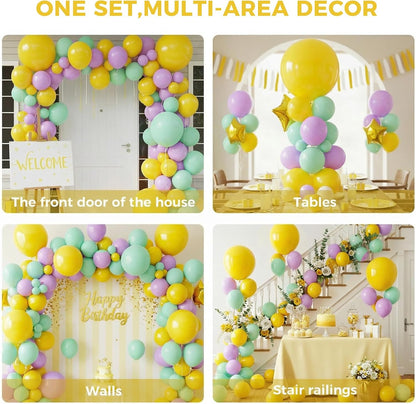 18 Inch Yellow Large Balloons, 15 PCS Yellow Big Latex Balloon | Giant Heavy Duty Balloons for Birthday, Wedding Sunflower Bridal Shower Hawaiian Beach, Lemon Theme Party Decorations