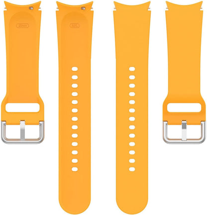 No Gap Band Compatible with Samsung Galaxy Watch 7/6/5/4 bands 40mm 44mm/Watch 6 Classic Bands 43mm 47mm, 20mm Soft Silicone Sport Replacement Band Compatible with Samsung Watch Bands