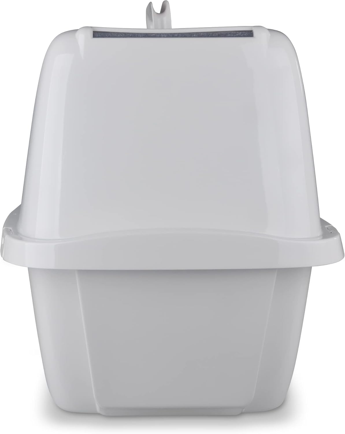 Odor Control Large Enclosed Cat Litter Box, Hooded, Pearl, CP6
