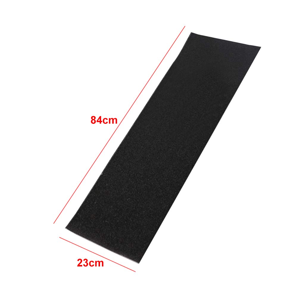 Anti Slip Grip Tape, 9 × 33 inch Skateboards Sticker Waterproof Outdoor Grip Tape for Stairs Skateboards Scooters, Easy to Cut(Yellow)