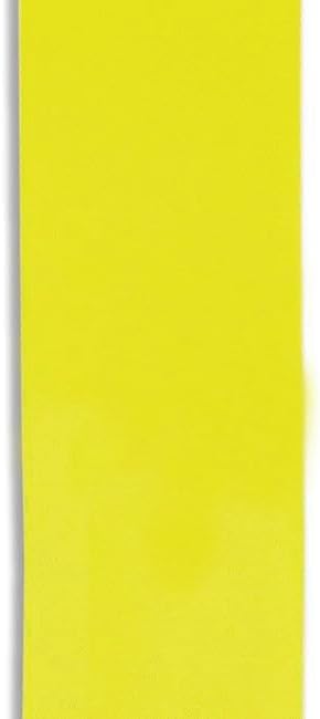 2 Inch x 4 3/4 Yards Yellow Satin Blanket Binding Tape Single Fold Sew On Satin Material Double Side Smooth Finish Durable Trim Ideal for Quilt Edging Blanket Crafts DIY Projects Sewing Decor