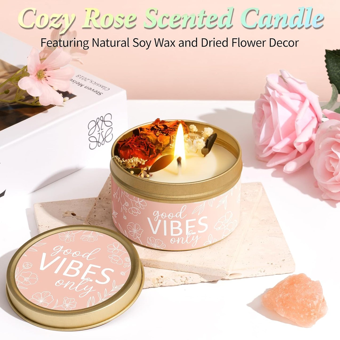 Spa Gifts Baskets for Women Bath Set Birthday Gifts for Women Self Care Kit | Honey & Almond Milk Spa Gifts Home Bath Relax Care Package, Christmas Thank You Gifts for Women Mom Her Friend Sister Teacher