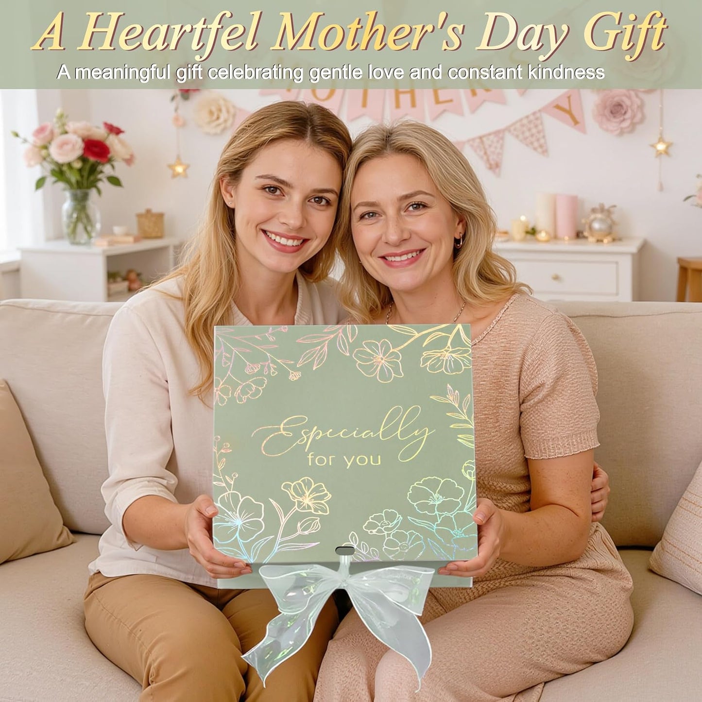Spa Gifts Baskets for Women Bath Set Birthday Gifts for Women Self Care Kit | Honey & Almond Milk Spa Gifts Home Bath Relax Care Package, Christmas Thank You Gifts for Women Mom Her Friend Sister Teacher