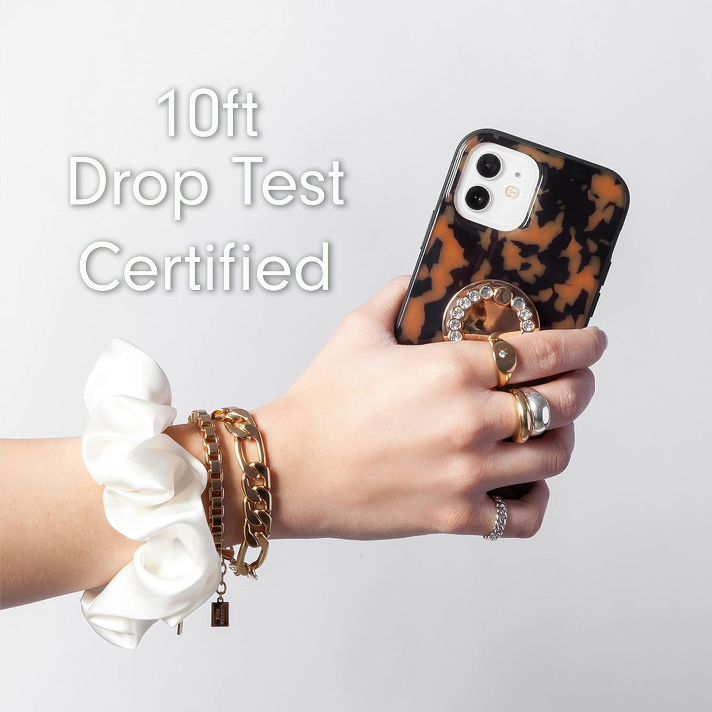 Phone Case for iPhone 16 Pro Max | Compatible with MagSafe | 10ft Drop Tested | Lemon Gingham