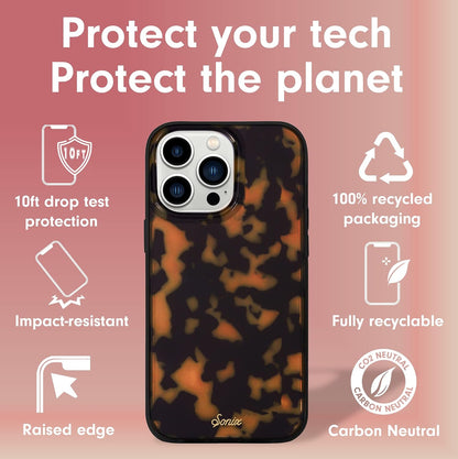 Phone Case for iPhone 16 Pro Max | Compatible with MagSafe | 10ft Drop Tested | Lemon Gingham