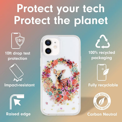 Phone Case for iPhone 16 Pro Max | Compatible with MagSafe | 10ft Drop Tested | Lemon Gingham