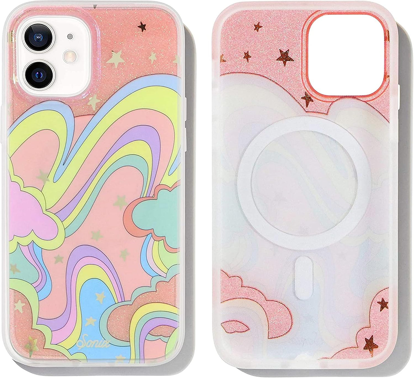 Phone Case for iPhone 16 Pro Max | Compatible with MagSafe | 10ft Drop Tested | Lemon Gingham