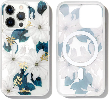 Phone Case for iPhone 16 Pro Max | Compatible with MagSafe | 10ft Drop Tested | Lemon Gingham