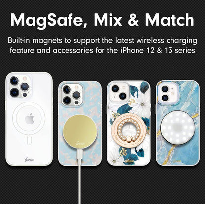 Phone Case for iPhone 16 Pro Max | Compatible with MagSafe | 10ft Drop Tested | Lemon Gingham