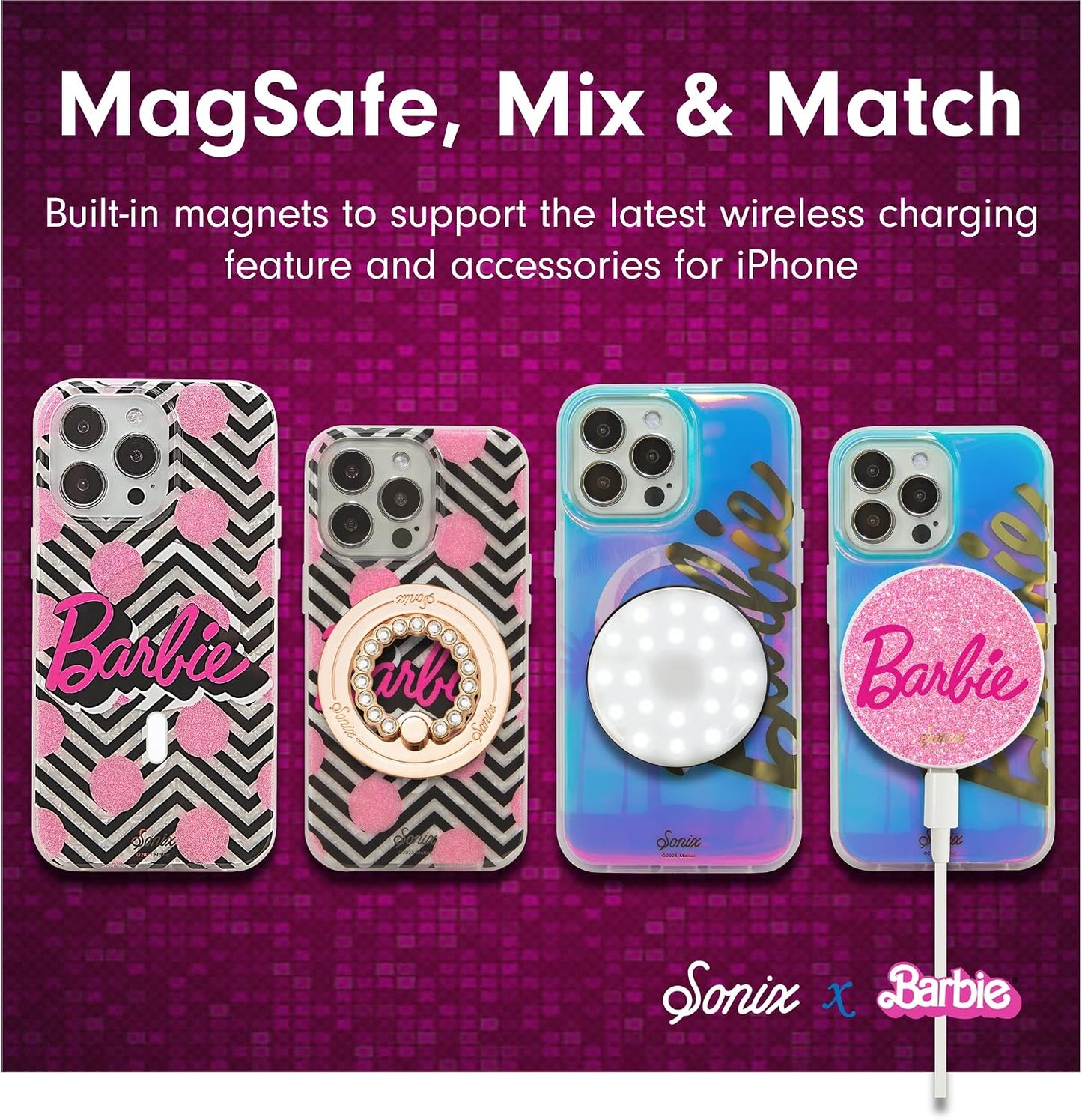 Phone Case for iPhone 16 Pro Max | Compatible with MagSafe | 10ft Drop Tested | Lemon Gingham